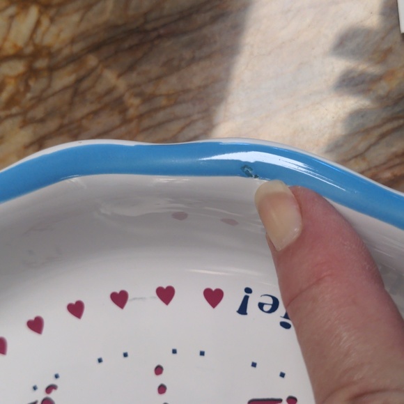 ABBY PRESS Neighbors Pie Plate dish - Picture 4 of 4